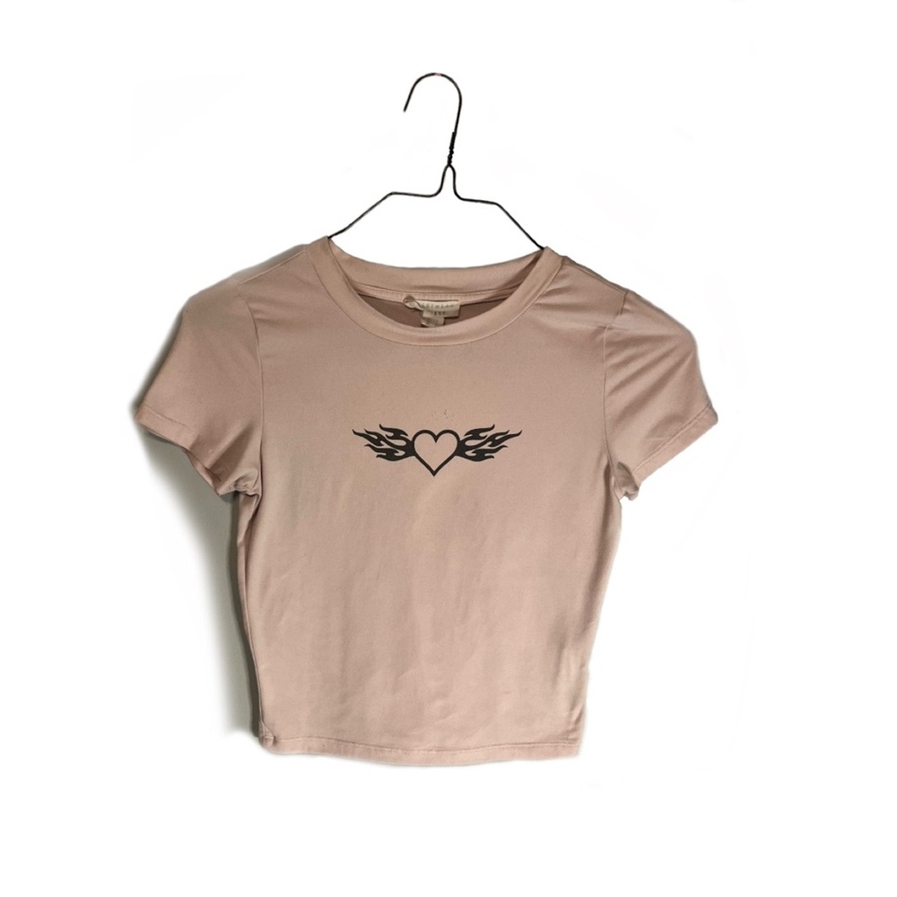 Egirl Baby Pink Crop Top